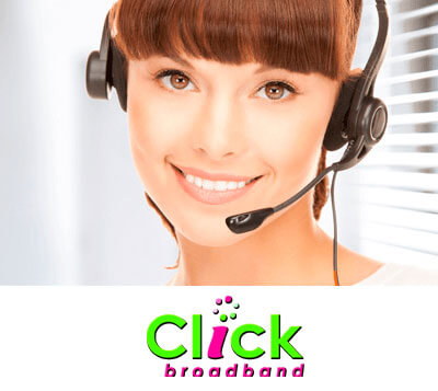 Click Broadband support
