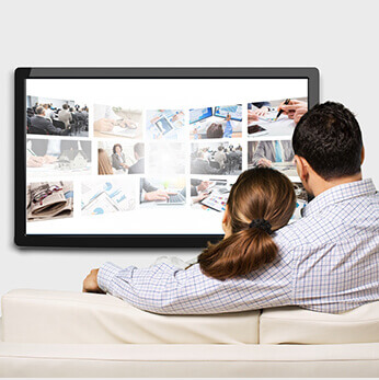 couple streaming tv